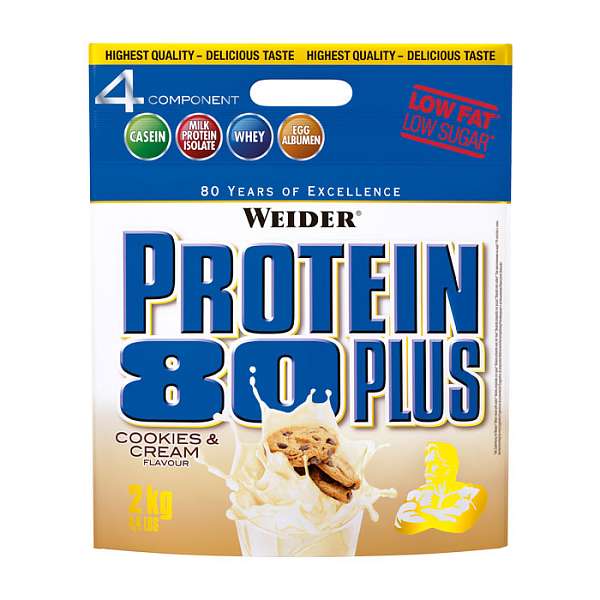 Vícesložkový protein, Protein 80 Plus, Weider