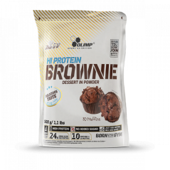 Hi Protein Brownie, směs na výrobu muffinů, Olimp