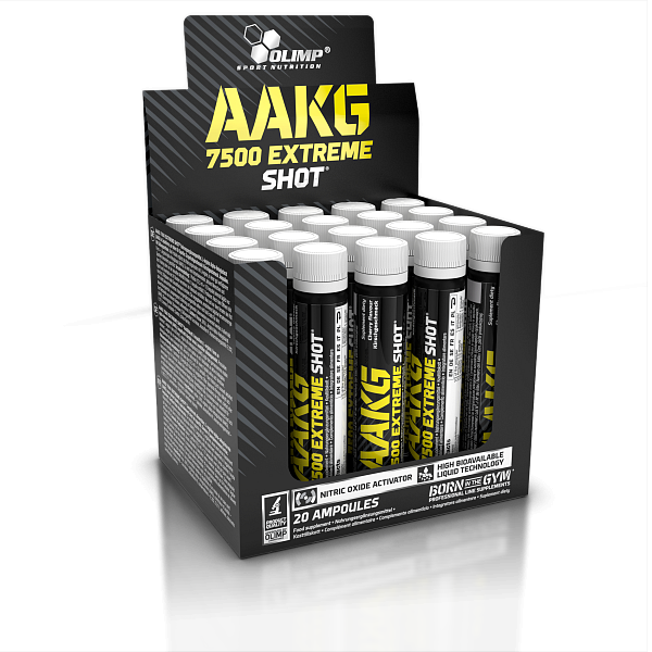 AAKG 7500 Extreme Shot, 1 X 25 ML, alfa-ketoglutarát v tekuté formě