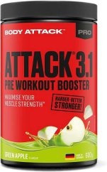 Body Attack 3.1 PreWorkout Booster,