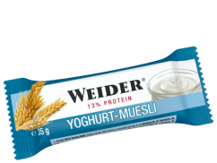 13% Protein Fitness Bar, jogurt-müsli, Weider